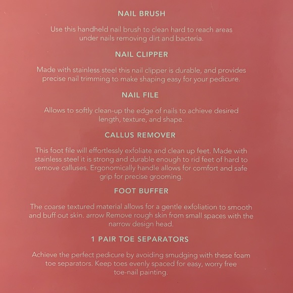 NWT Isaac Mizrahi Pedicure Kit - Picture 8 of 8